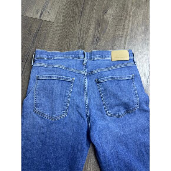 Citizens of Humanity Isola Bootcut Raw Hem Jeans Women’s 31 Blue Stretch Denim - Picture 6 of 11